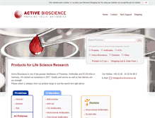 Tablet Screenshot of active-bioscience.de